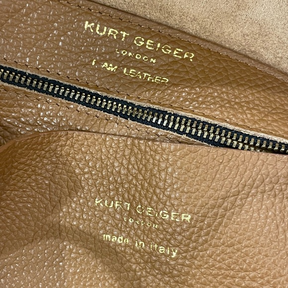 Kurt Geiger Violet Leather Tote - Picture 10 of 12